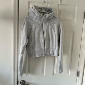 Lululemon Full-Zip Cropped Scuba Hoodie